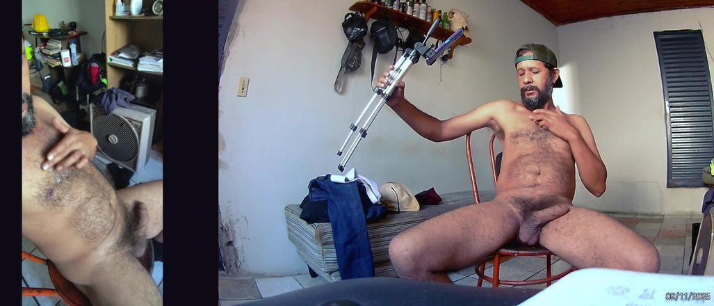 Stink HairyMale: Cumshot pria dari pedesaan