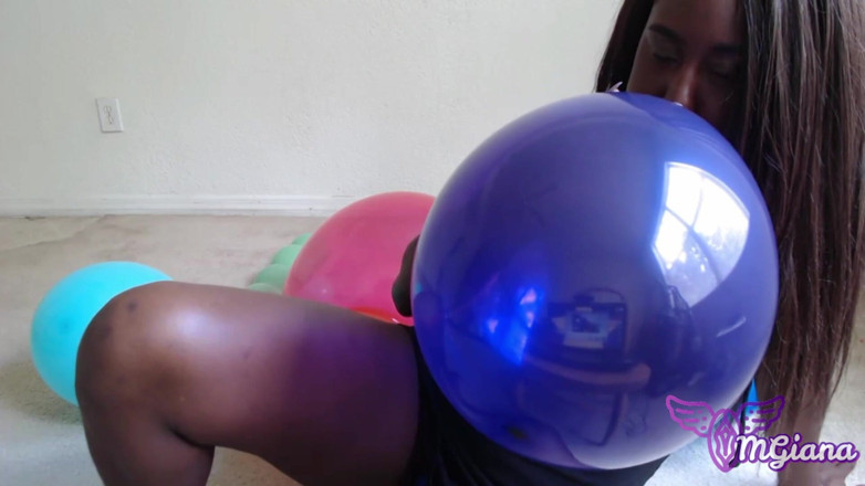 OMGiana Uncensored: She Teases Every Balloon Before Popping Them All