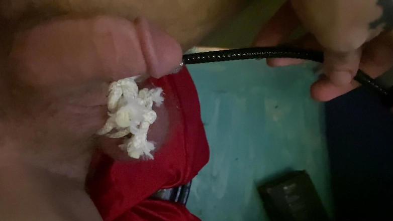 Nordic roots anal solo: Grosse bite, sondage mouillé