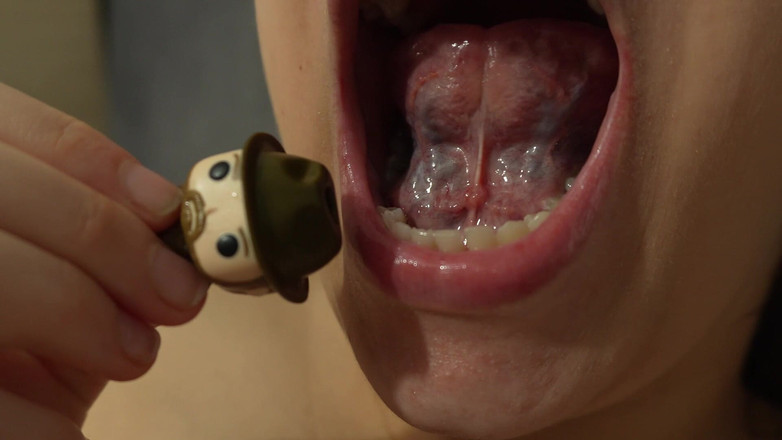 AmayaMori: 작은 인간을 먹고 빨아주는 자이언트 소녀