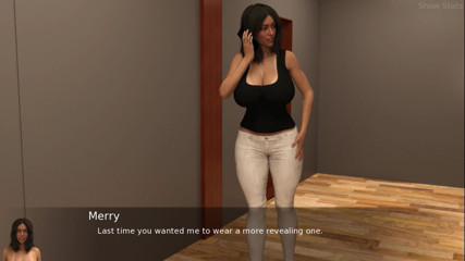 Porny Games: Proyecto esposa caliente - nena tetona aprende a nadar (29)