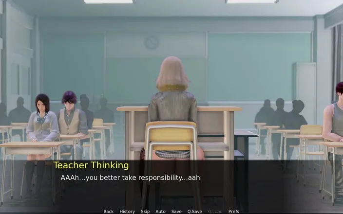 Joystick Cinema: Public Sex Life - Teacher Is Masturbating in Class