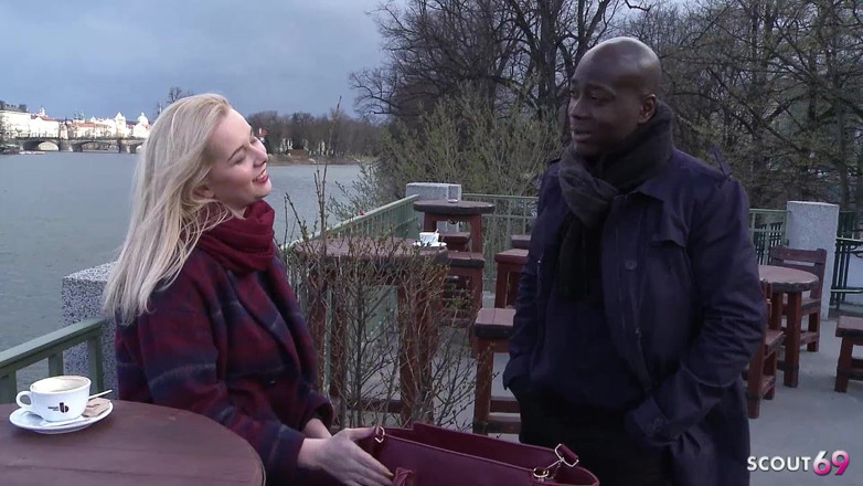 Full porn collection: Blonde MILF Nikky Gets Her Ass Fucked by Black Guys...