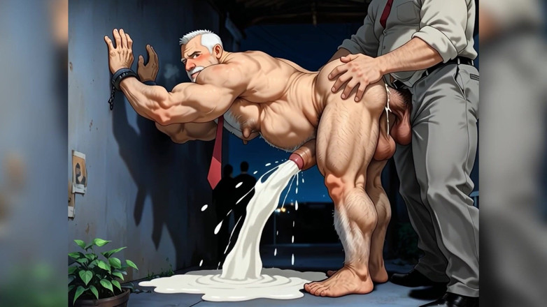 Gayming: Young Boy Grandpa Ass Fuck Cum