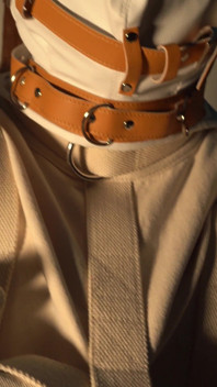 Duwen in een katheter terwijl mijn patiënt in bondage staat