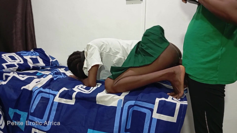 Petite Erotic Africa: Anal Fingering and Fucking Skinny African Teen Lovet
