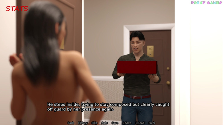 Porny Games: Perkahwinan comel oleh Simbaclaw - Lelaki Penghantar Bertuah, Sambutan Creampie 11