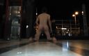 Dan Eagle: Nude in Public Mall Pissing and Masturbating