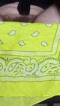 Yellow Pee Bandana