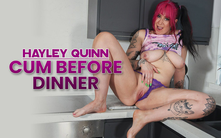 Deviants VR: Hayley Quinn - 저녁 식사 전에 정액