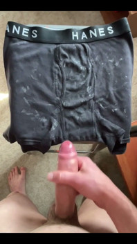 Watch Me Add Another Load to a Cum Rag