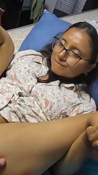 Het student ber mig om en creampie