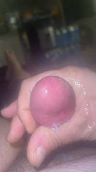 Jacking off My Six Inch Cock