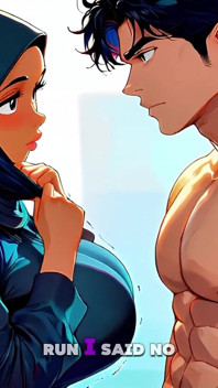 Muslimská MILF v hidžábu podvádí - Ai Animation JOI