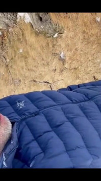 Guy Pissing While Skiing. Did You Get Outside?