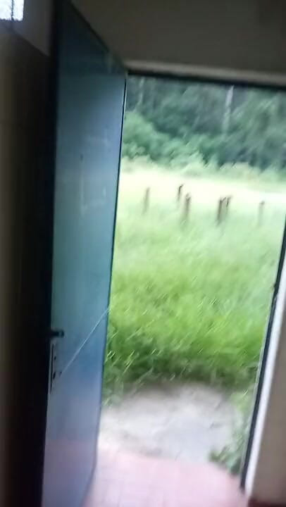 Exhib94: Walking naked near the warehouse and abandoned locker room