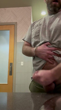 Apartment Bathroom Jerk and Cumshot