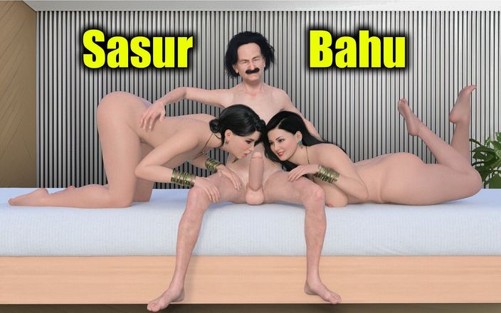 Your savita bhabhi: 德西印度性感的bahu meena被她的公公发现
