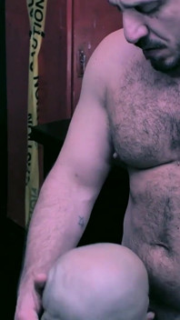 Bearfilms Bearded Gay Marc Giacomo Takes Atlas Grant Hard Cock After Oral