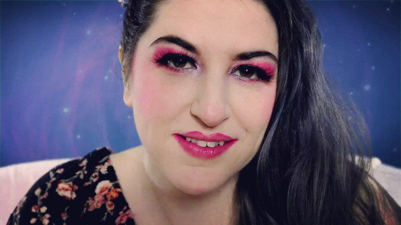 goddessjoules: Różowa szminka na asmr z pleksiglassu
