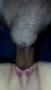 BBC Balls Deep in Bald Pussy POV