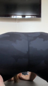 POV you are behind me in yoga class