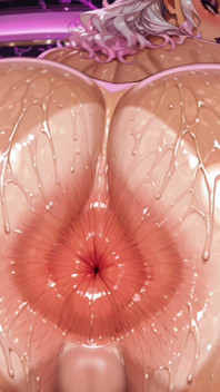 Anal Licking and Shaving & Anime Highlights - Tanned Futanari Gyaru Fetish Play & JOI
