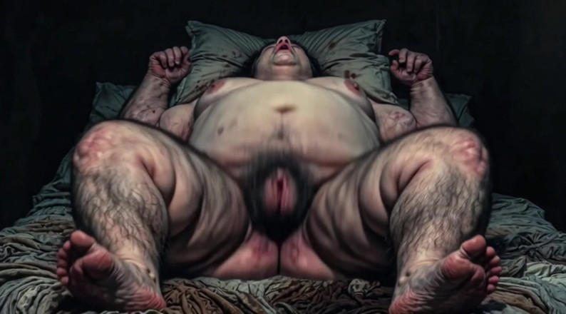 YOUR BEST FANTASY: Horny Fat BBW Hairy Pussy Solo Masturbation - Moaning Wet Bush...