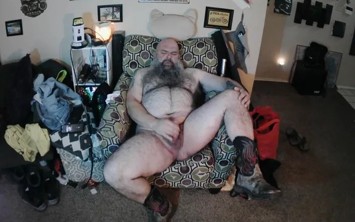 Monk3yMing0: Furry Bear Monk3yming0 with My Thick Legs Spread
