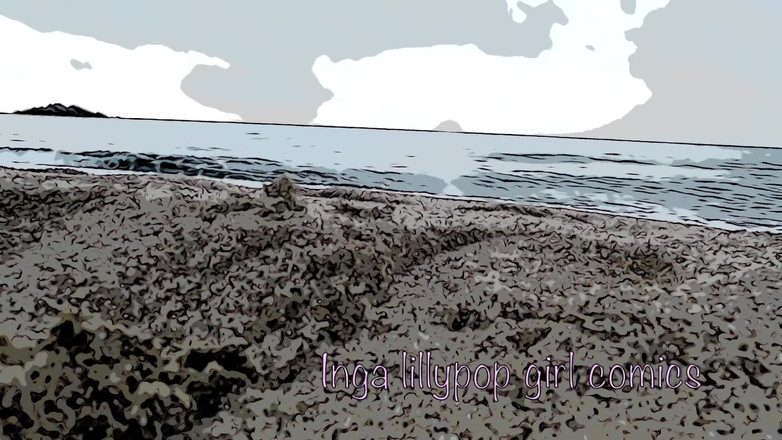 Inga lillypop girl comics: Twoja Przyrodnia Siostra Masturbuje Się Na Plaży
