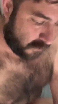Submissive Cub Pleases Dominant Bear and His Friend
