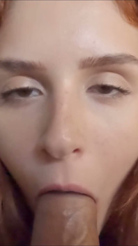 She Swallows All the Cum
