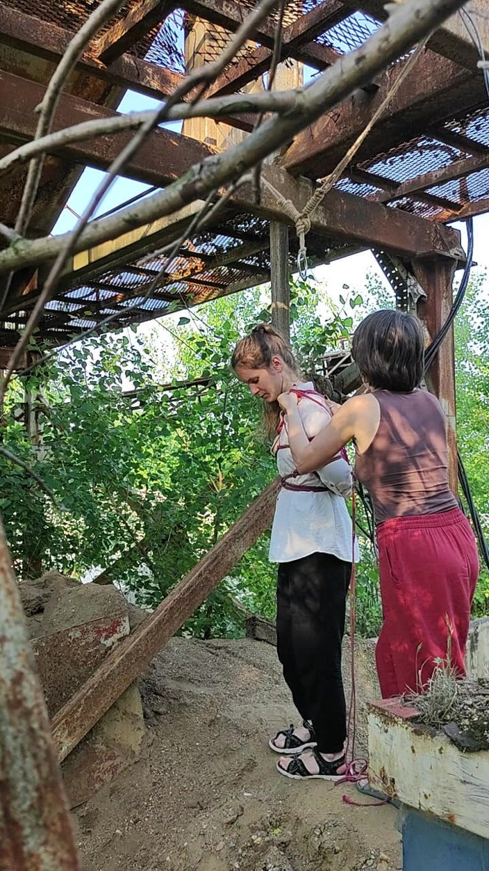 FenekManul: Shibari Princess Goes Outside