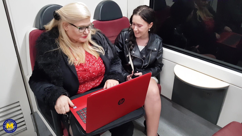 Mature NL: Four Spanish Milfs and one naughty teen all aboard a...