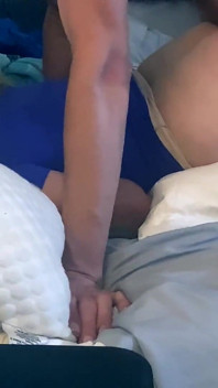Close up of Doggy From the Side with Submissive Blonde