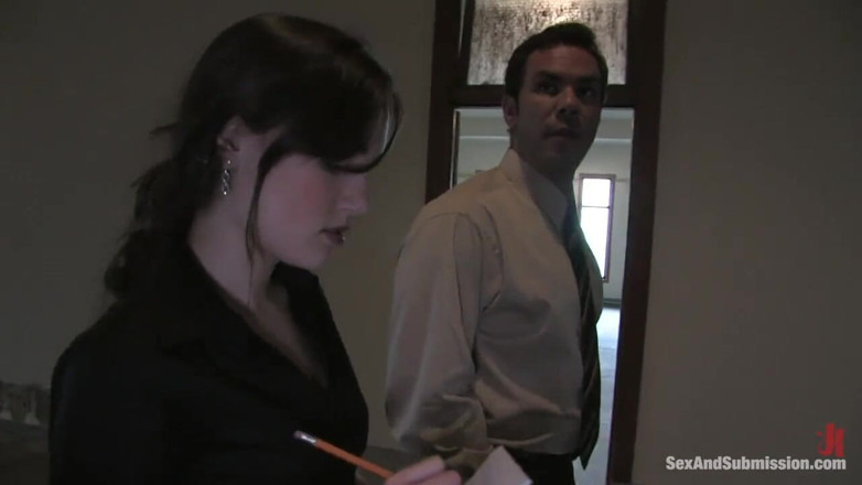 Sex and Submission by Kink: Sasha Grey's 1st time bound