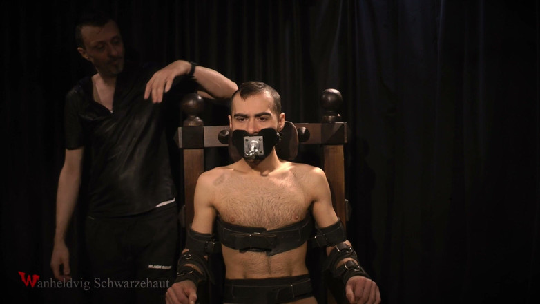 Wanheldvig: Zeus Throne Gag Test: Sliding Screw Gag, Strict Belts &amp; Endurance