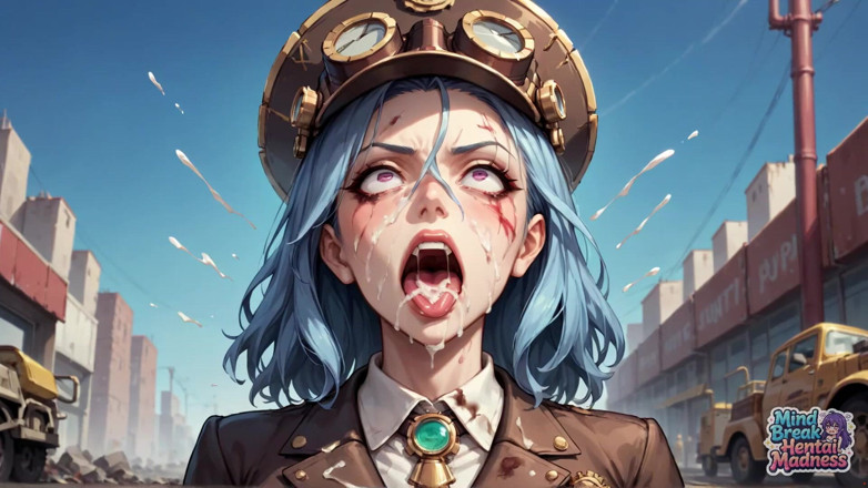 Mind Break Hentai Madness: Gasm stoom punk stad schreeuwen
