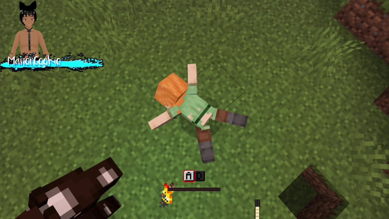 Manor Cookie: Minecraft Mod Needs of Nature - Steve y Alex masturbándose y...