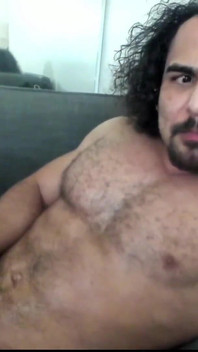 Bodybuilder with Huge Cock Jerks off and Cums for