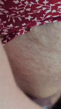 Fat Woman Met Black Man at the Bus Stop, Took Him Home, Jerk off His Cock and Empty His Cum Her Pussy & Used It to Masturbate