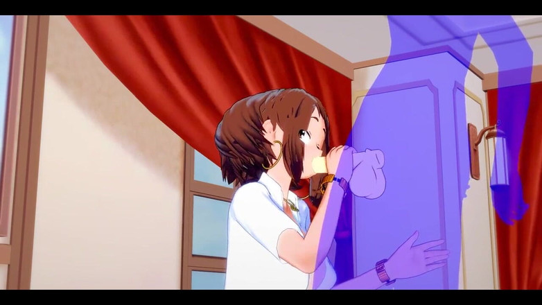 HentaiTubes: My Hero Academia Hentai - Uraraka Blowjob and Fucked - Japanese Asian...