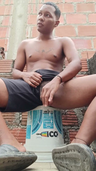 Joven Colombiano Se Masturba En La Azotea