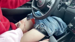 Teenage Gays Matty and Aiden Blowjob in the Car on the Roadside ...
