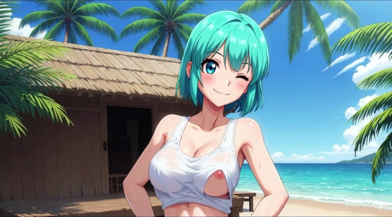 My night collection: Bulma Dragon Ball Z în poze provocatoare semi nud cu scene...