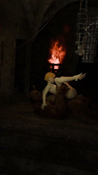 Captivă în Temnița Orcilor - Fata Elf Face Deepthroat și Face Sex Anal Dur