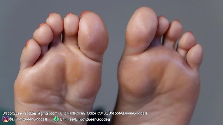 Dr. Foot Queen Goddess: Pedi蛋修脚（橙色）第6部分