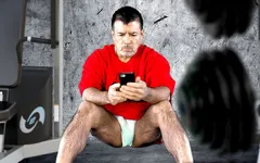 Gym diaries of a big cock