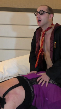 Harry Potter gebruikt een toverstaf