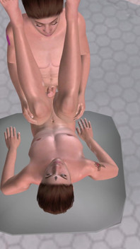 Muscular Stud Pounds Hung Buddy Standing Then Table Fuck 3D Gay Hentai